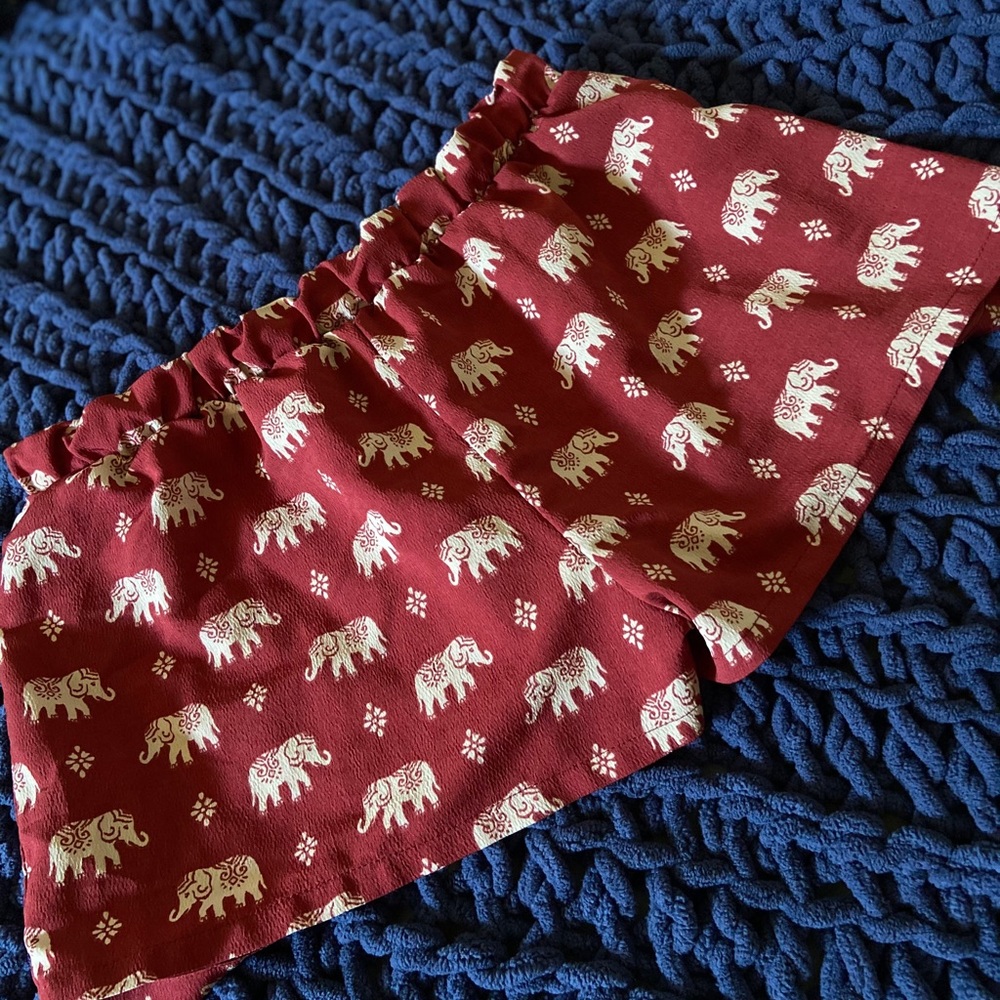 Cute elephant shorts